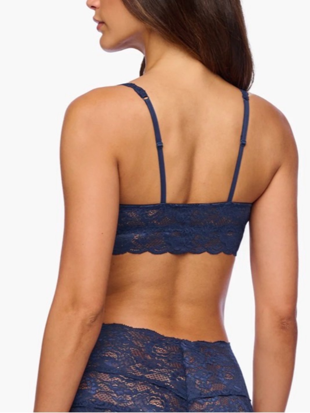 Cosabella Never Say Never Sweetie Bralette Navy - Picture 2 of 8